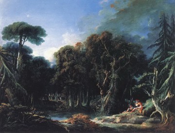  wald malerei - Der Wald Francois Boucher